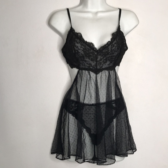 Sheer Babydoll - Picture 2 of 10